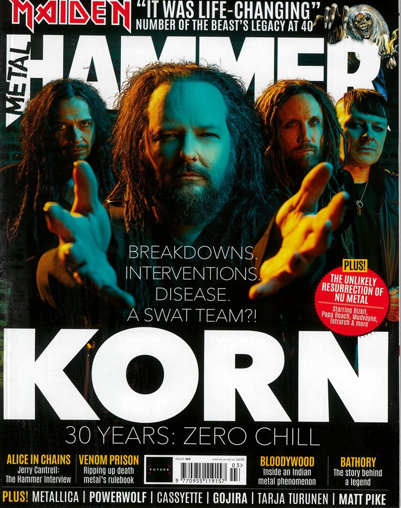 Metal Hammer Magazine Issue NO 358