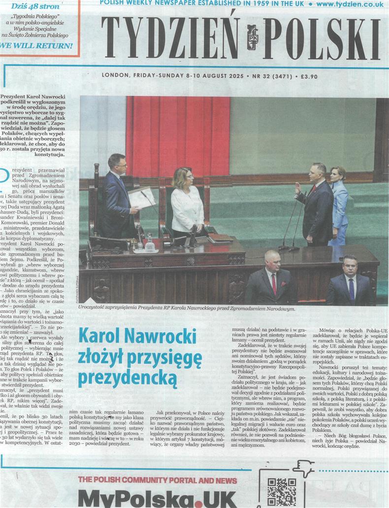 Tydzien Polski - NO 32