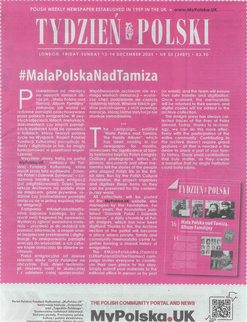 Tydzien Polski - NO 50
