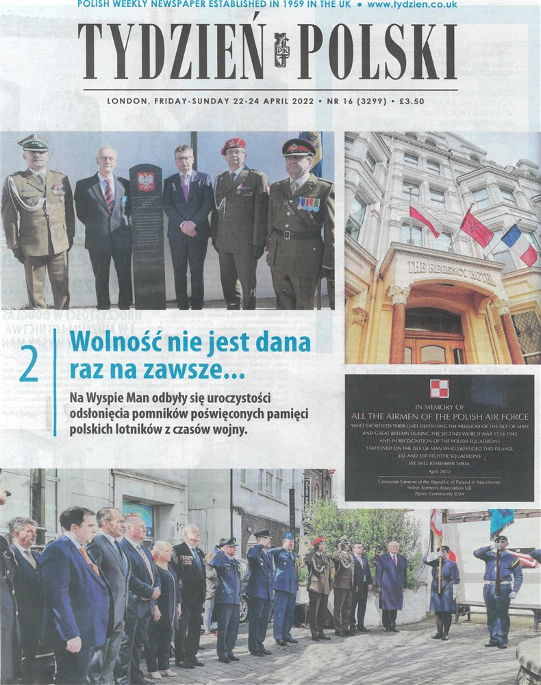 Tydzien Polski Magazine Issue NO 16