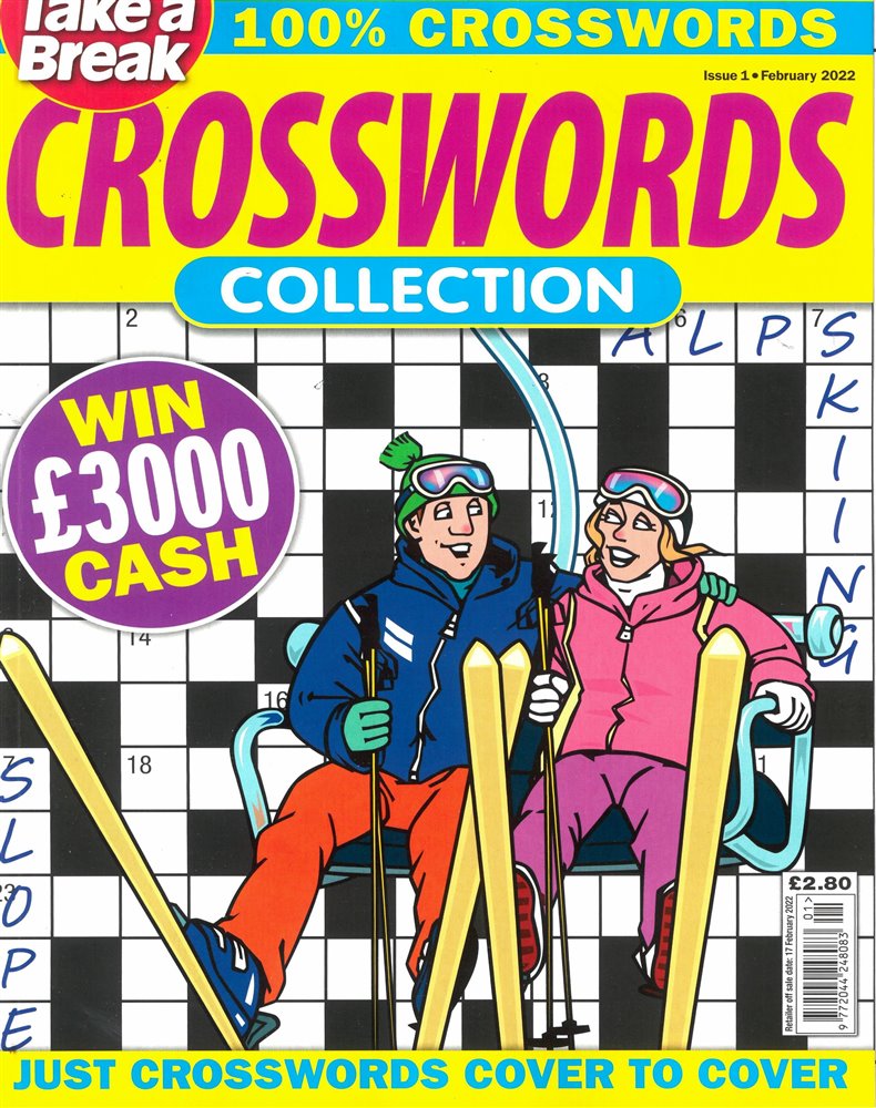 Take a Break's Crossword Collection Magazine Issue NO 1 JAN22