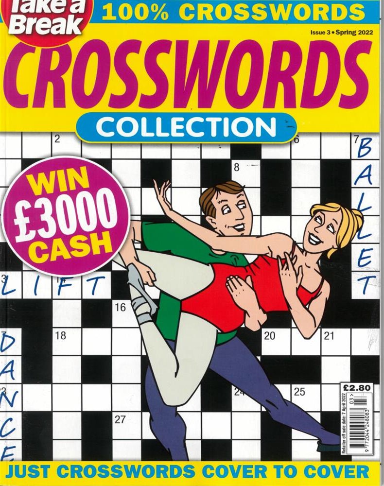 Take a Break's Crossword Collection Magazine Issue NO 3