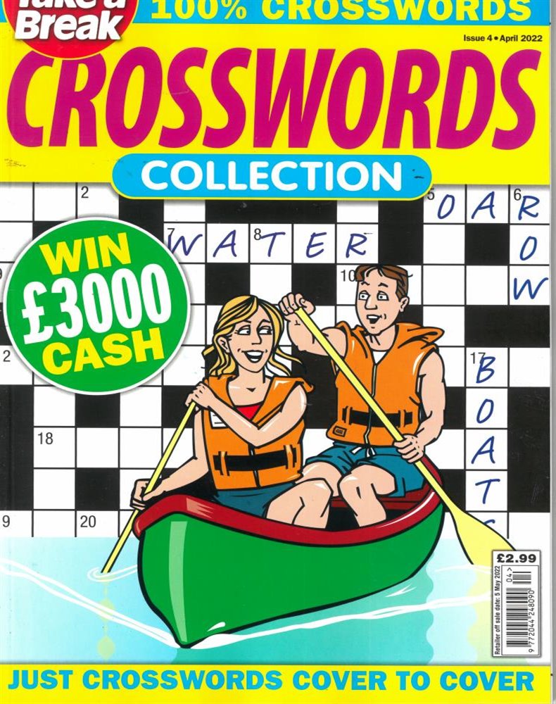 Take a Break's Crossword Collection Magazine Issue NO 4