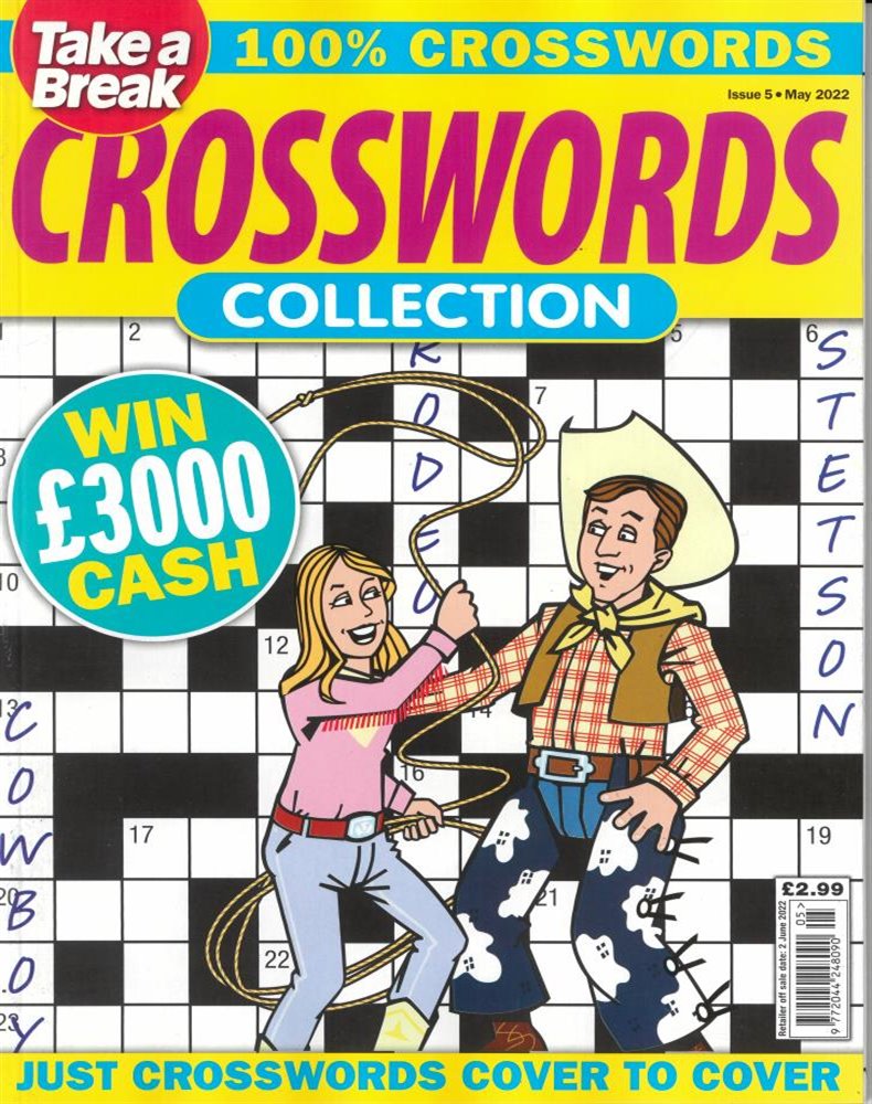 Take a Break's Crossword Collection Magazine Issue NO 5