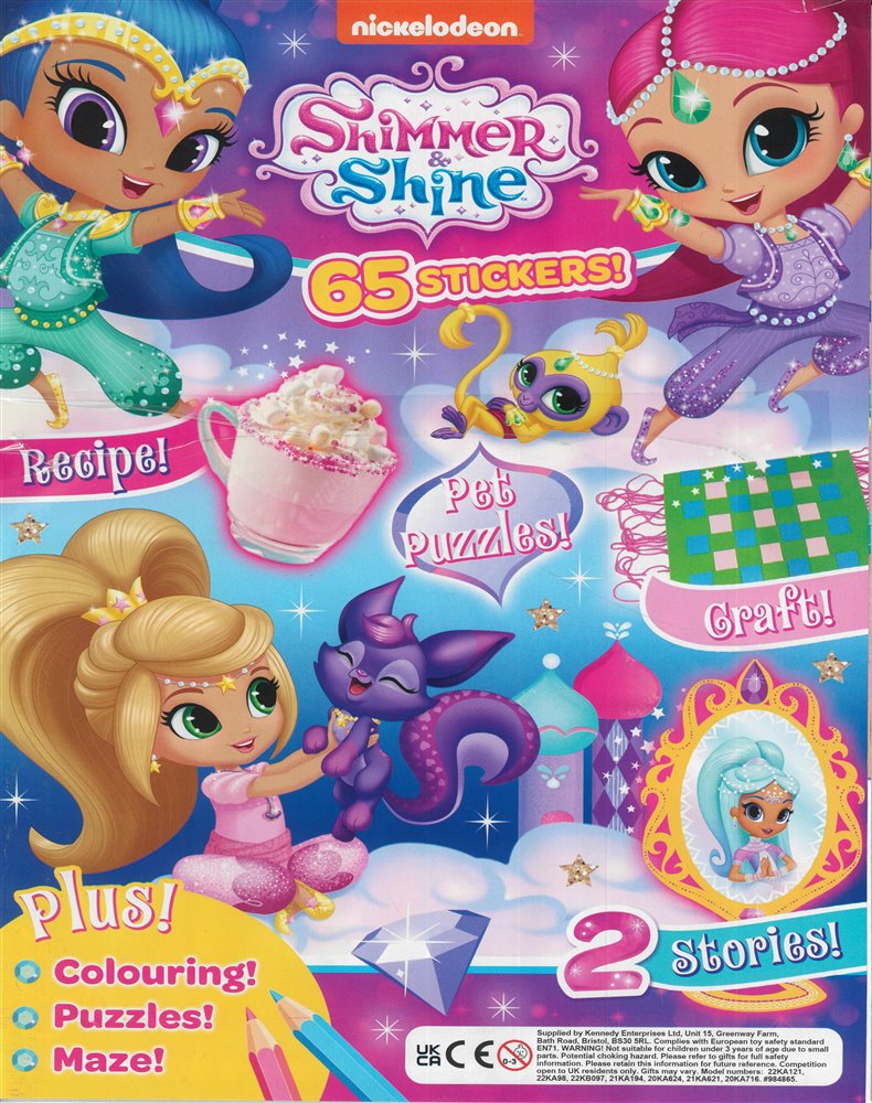 Shimmer and Shine Magazine Subscription