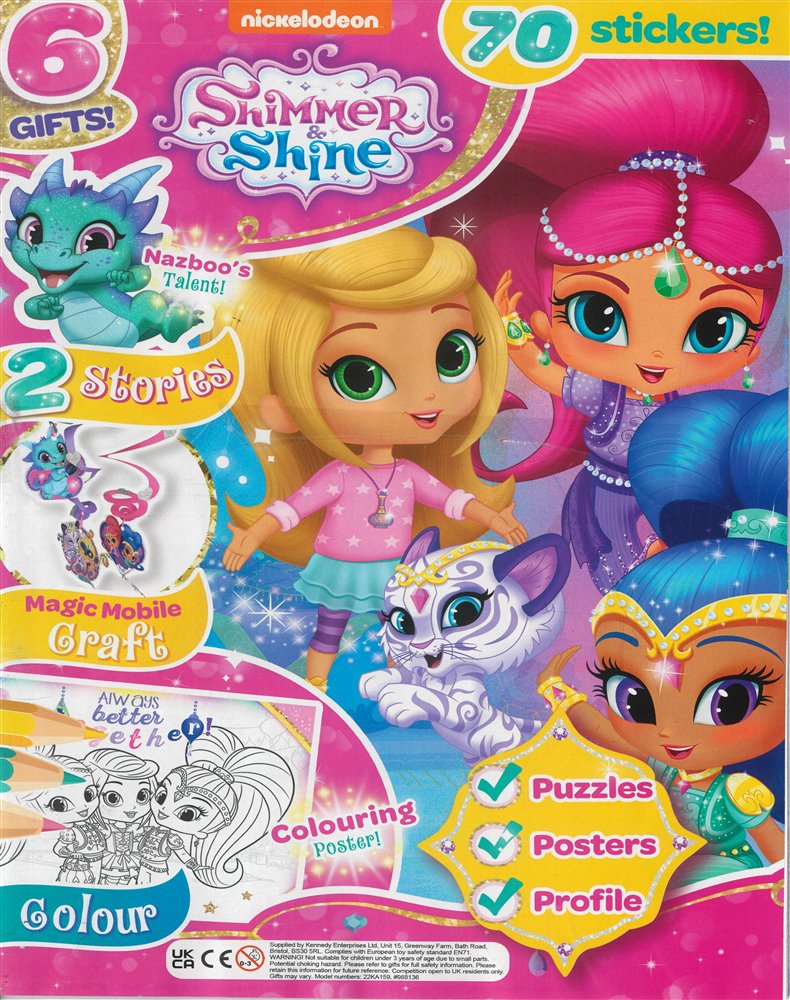 Shimmer and Shine Magazine Subscription