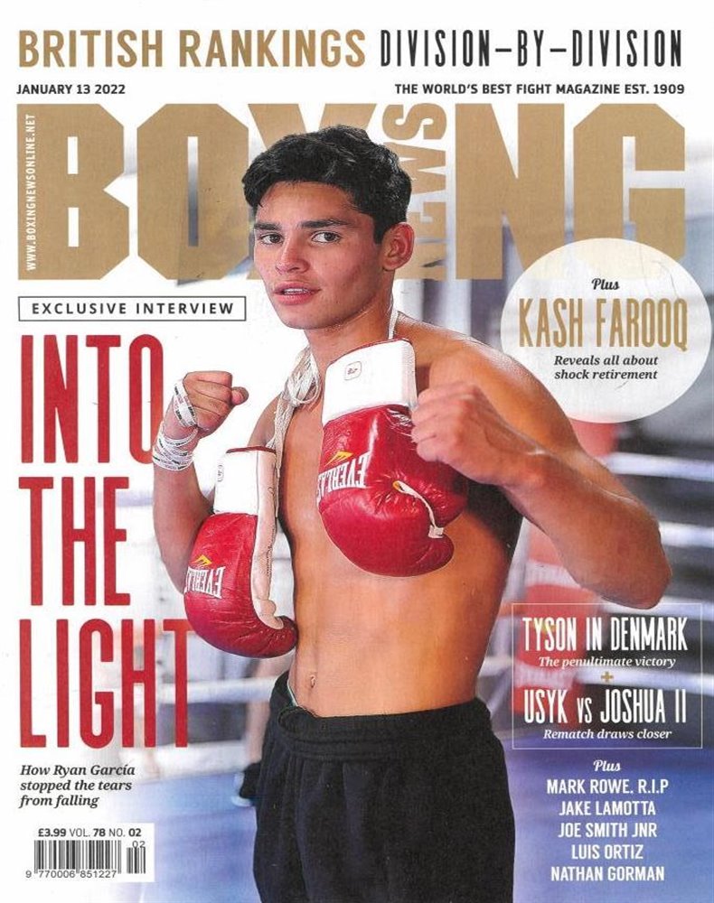 Boxing News Magazine Issue 13/01/2022