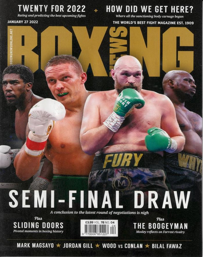 Boxing News Magazine Issue 27/01/2022