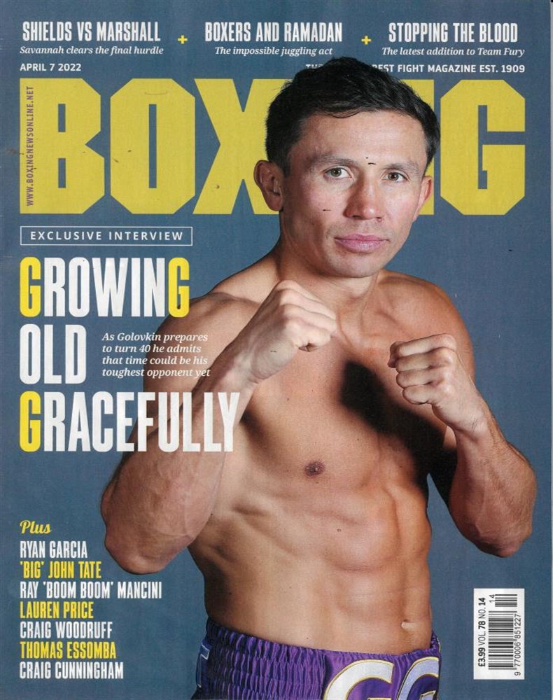Boxing News Magazine Issue 06/04/2022