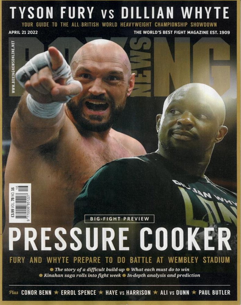 Boxing News Magazine Issue 21/04/2022