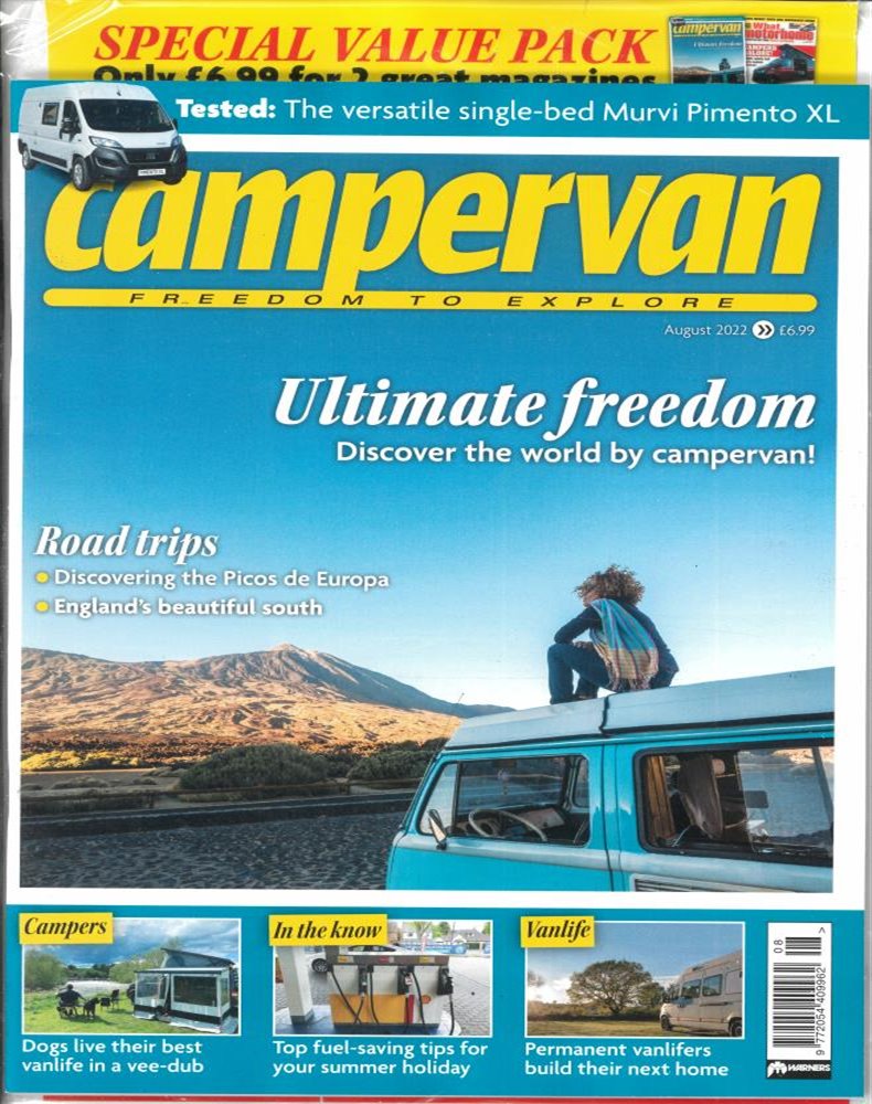 Campervan Magazine Issue AUG 22
