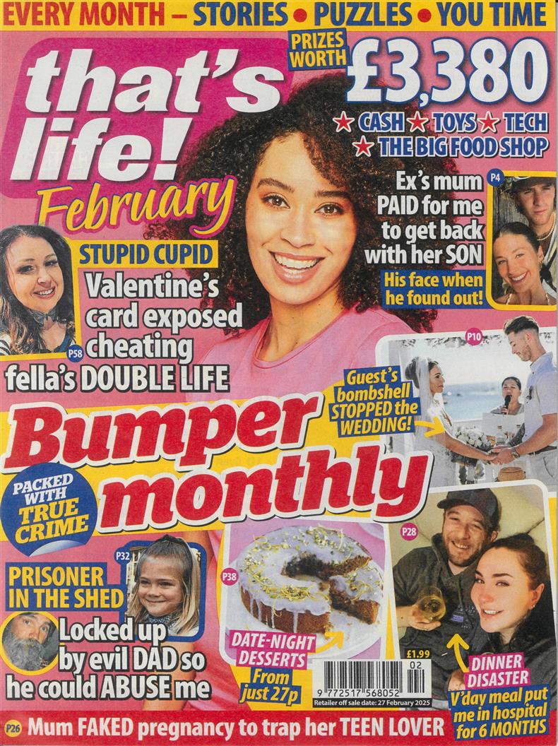 That's Life Monthly - FEB 25