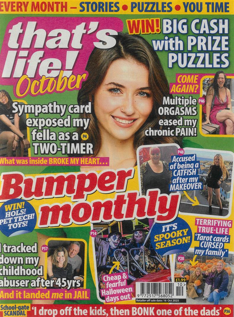 That's Life Monthly - OCT 25