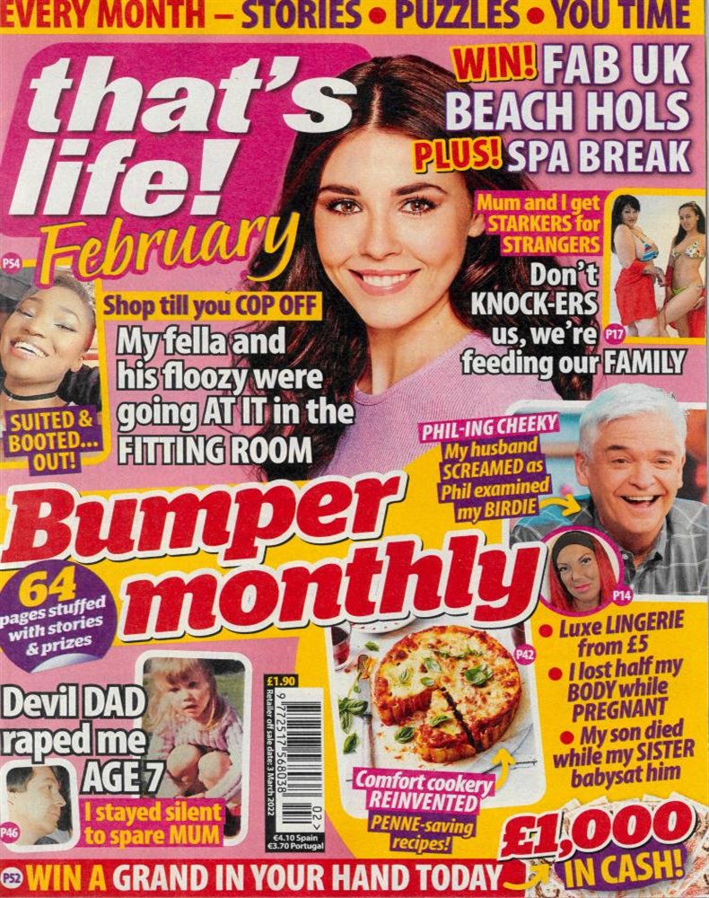 That's Life Monthly Magazine Issue FEB 22