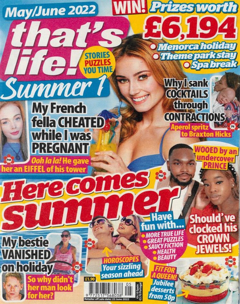That's Life Monthly Magazine Issue MAY-JUN
