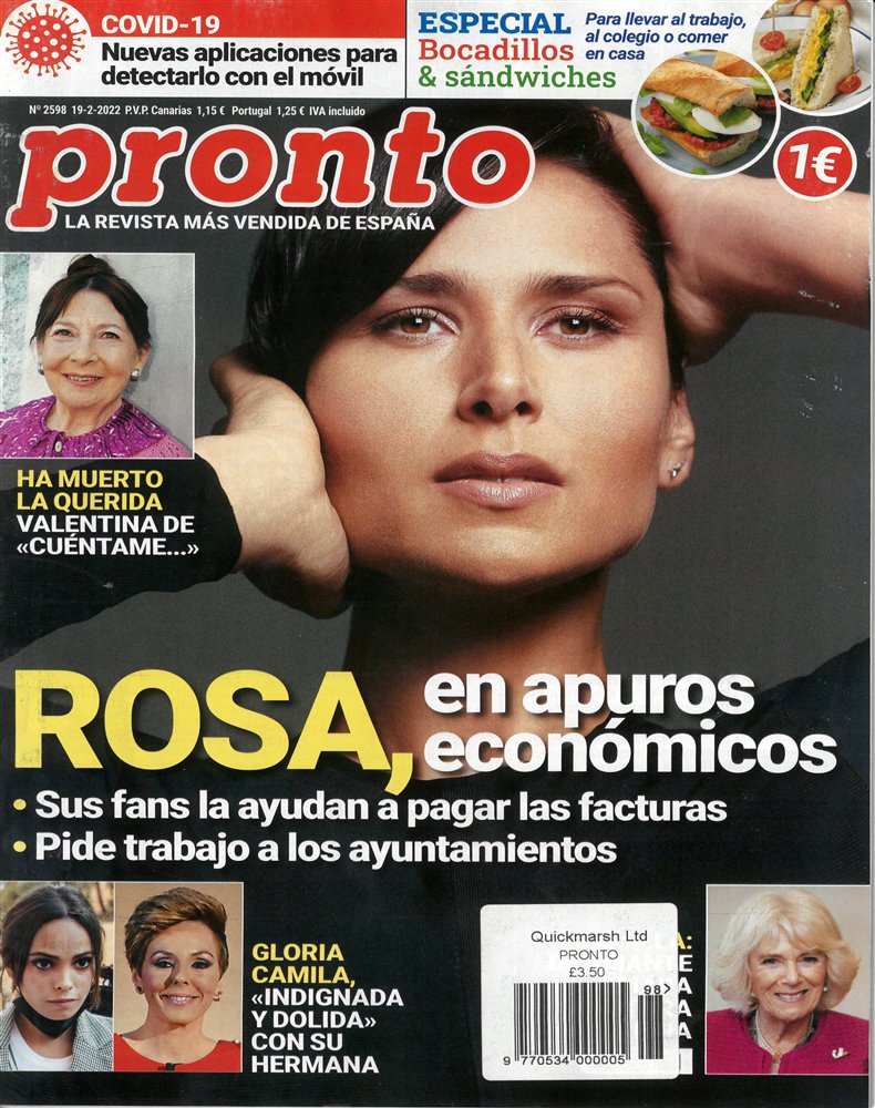 Pronto Magazine Issue NO 2598