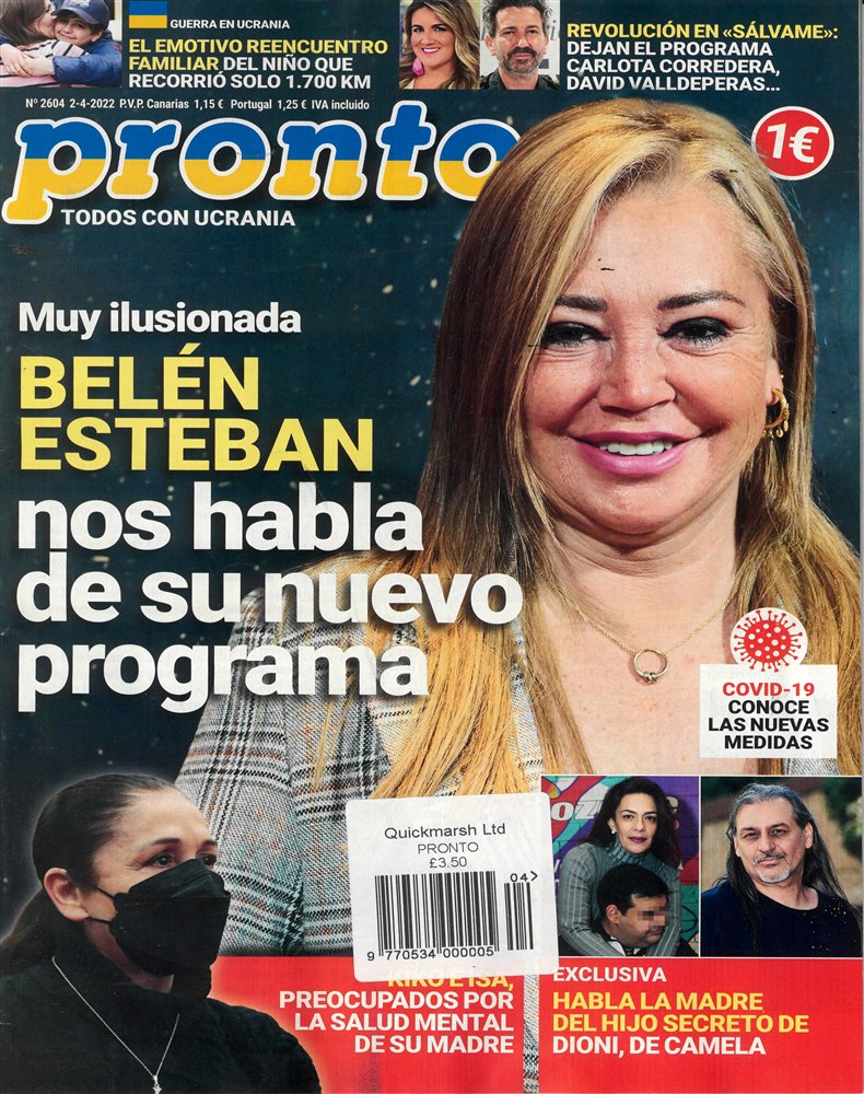 Pronto Magazine Issue NO 2604