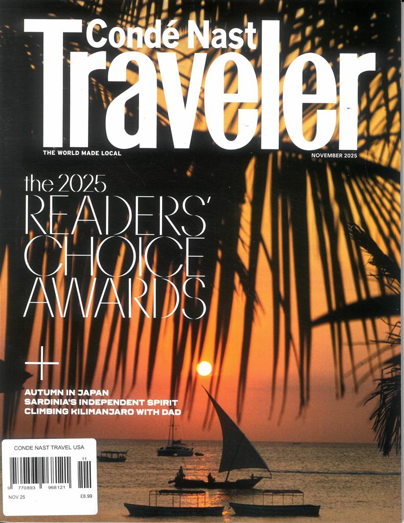 Conde Nast Traveller USA - NOV 25
