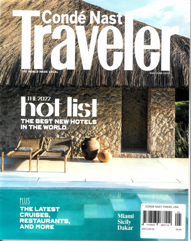Conde Nast Traveller USA Magazine Issue MAY-JUN