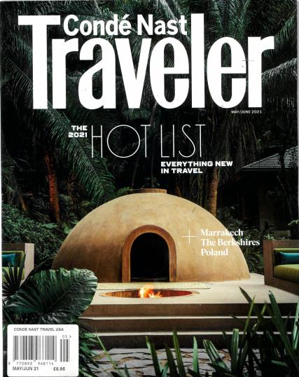 Conde Nast Traveller USA magazine