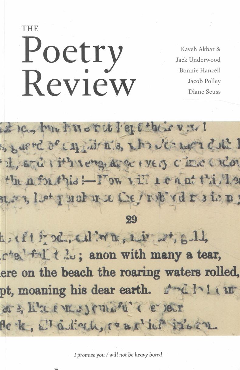 The Poetry Review - SUMMER 25