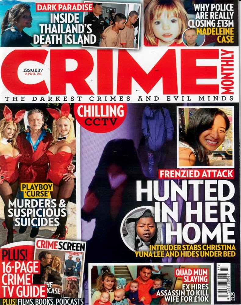 Crime Monthly Magazine Issue NO 37