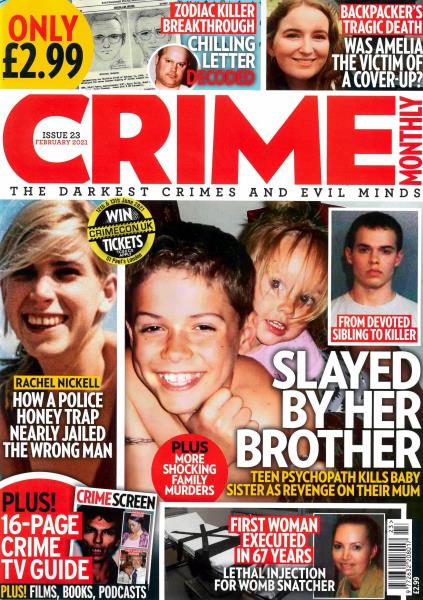 Crime Monthly magazine
