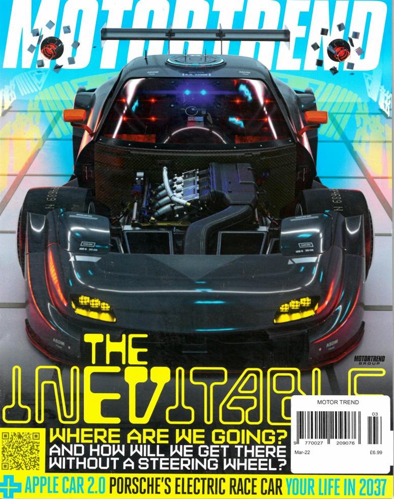 Motor Trend Magazine Issue MAR 22