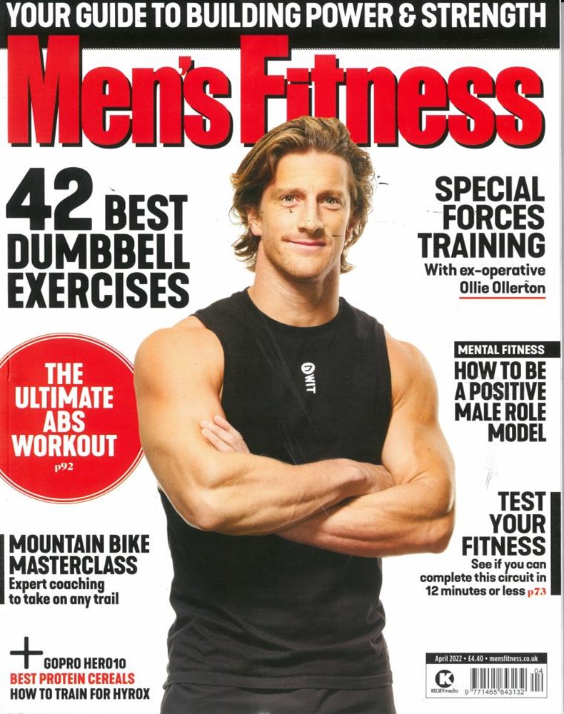 Men's Fitness Magazine Issue APR 22
