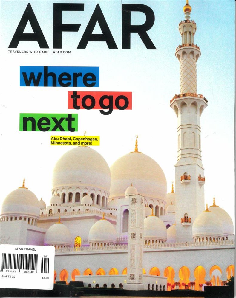 Afar Travel Magazine Issue NO 01