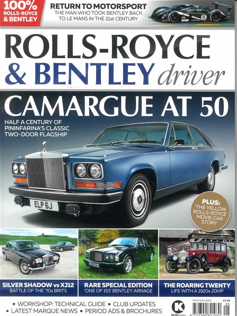 Rolls-Royce & Bentley Driver - MAY-JUN