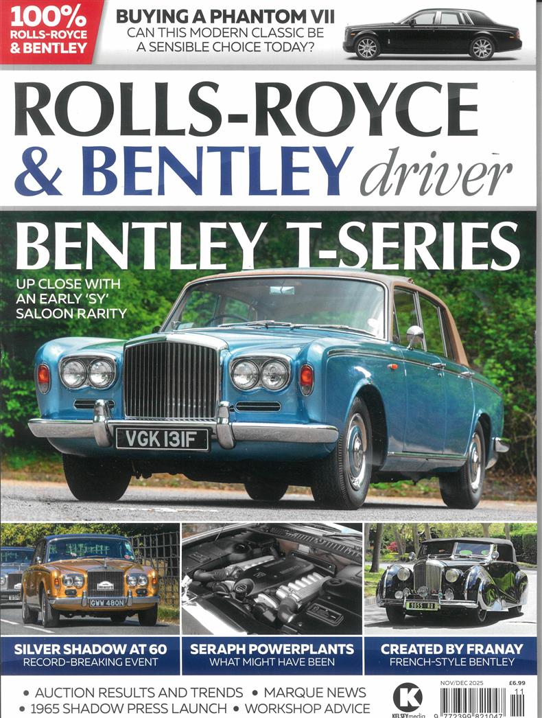 Rolls-Royce & Bentley Driver - NOV-DEC