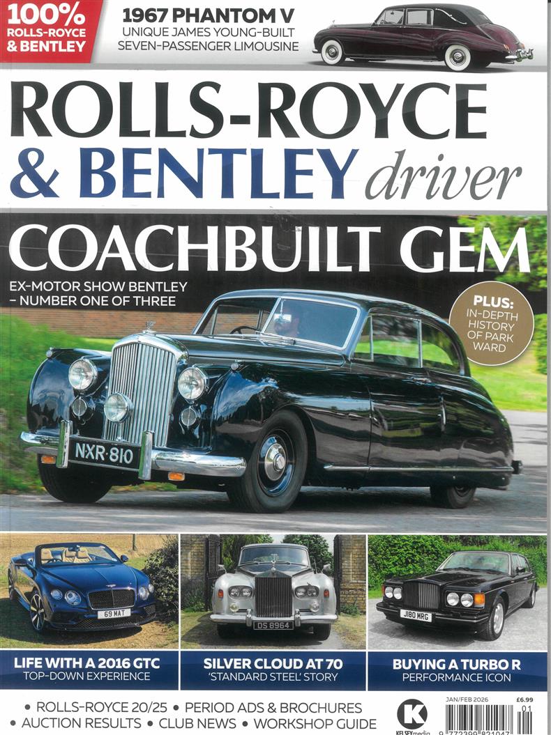 Rolls-Royce & Bentley Driver - JAN-FEB