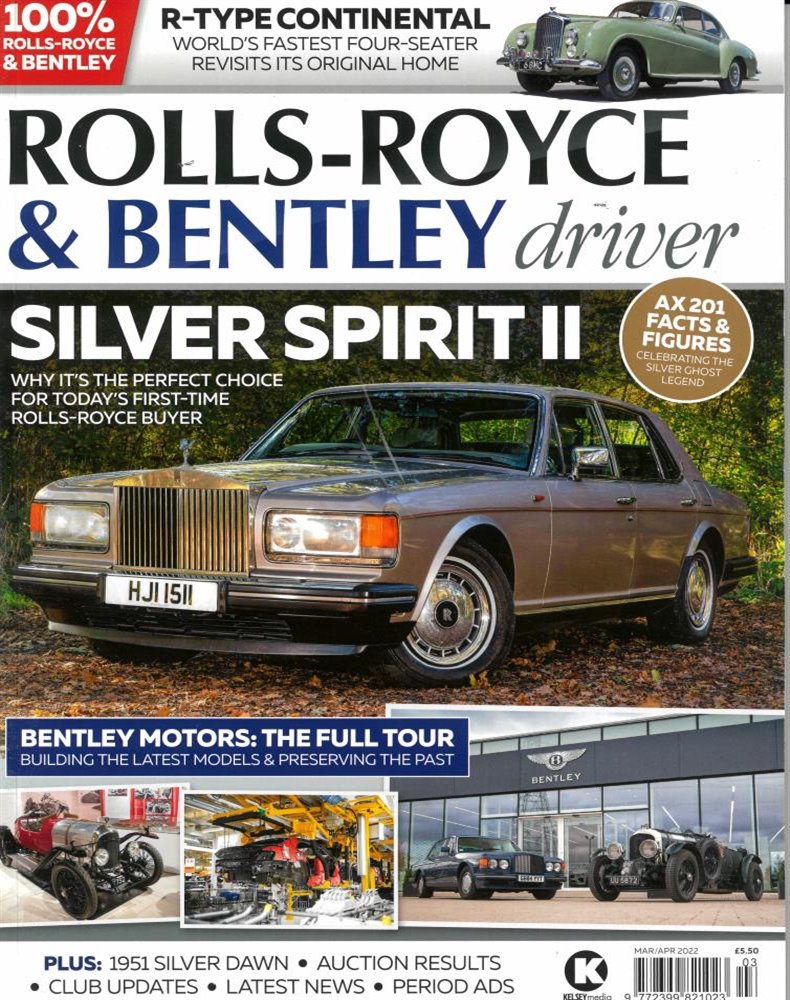Rolls-Royce & Bentley Driver Magazine Issue MAR-APR