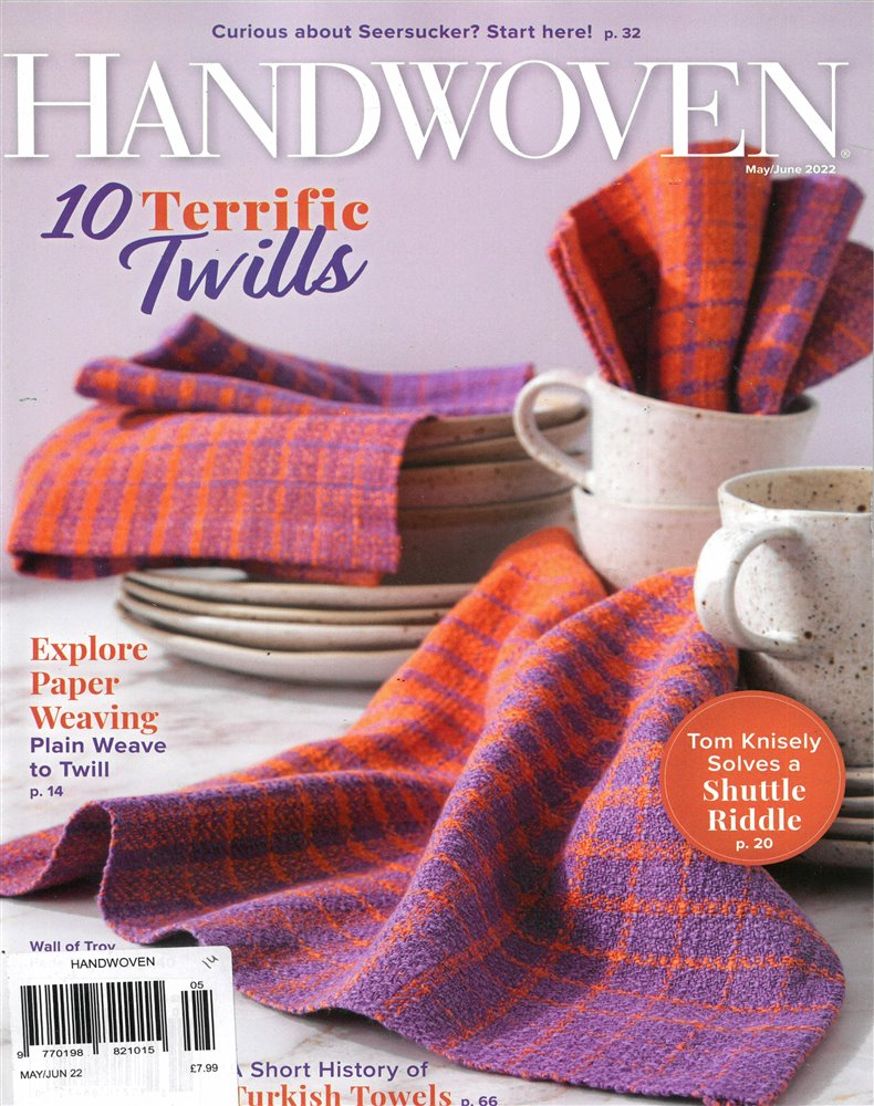 Handwoven Magazine Issue MAY/JUN 22