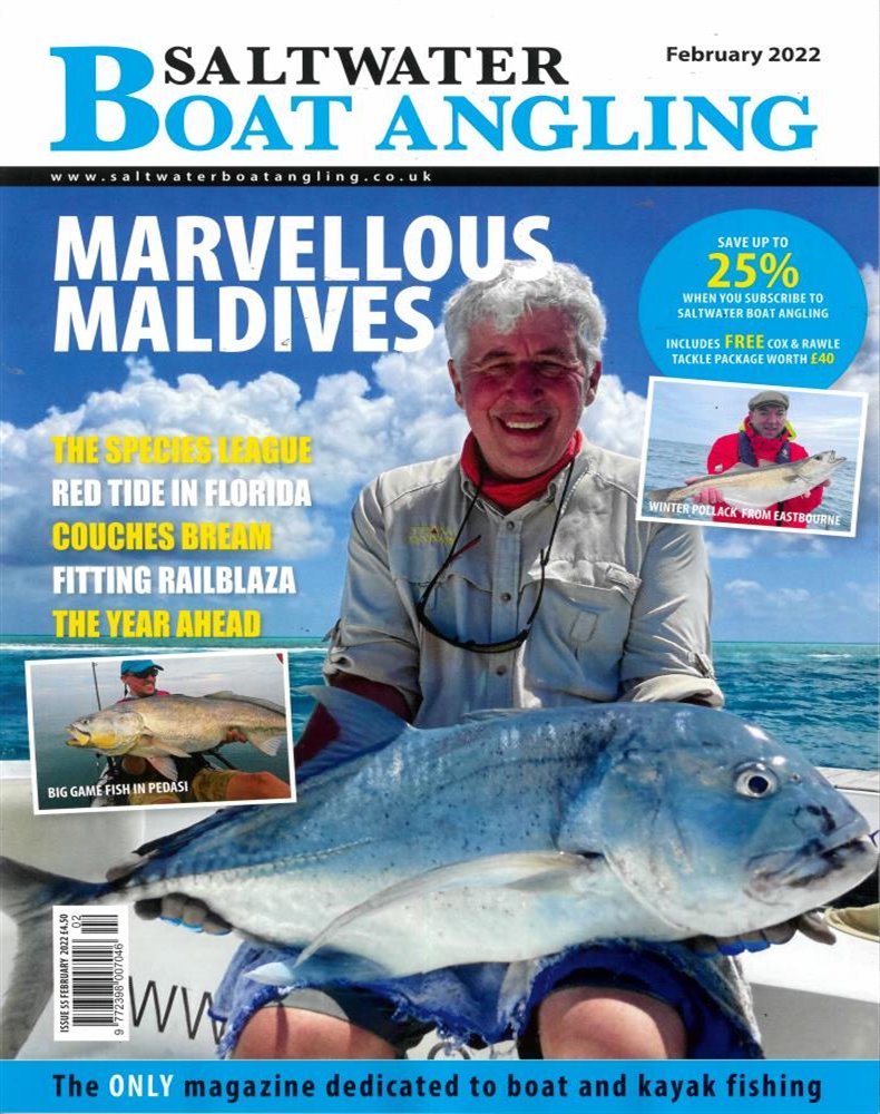 Saltwater Boat Angling Magazine Issue FEB 22