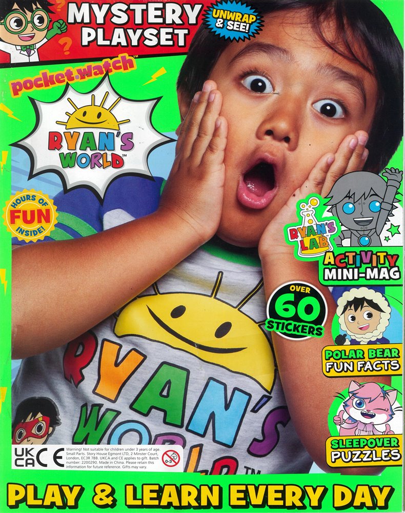 Ryan's World Magazine Issue NO 34