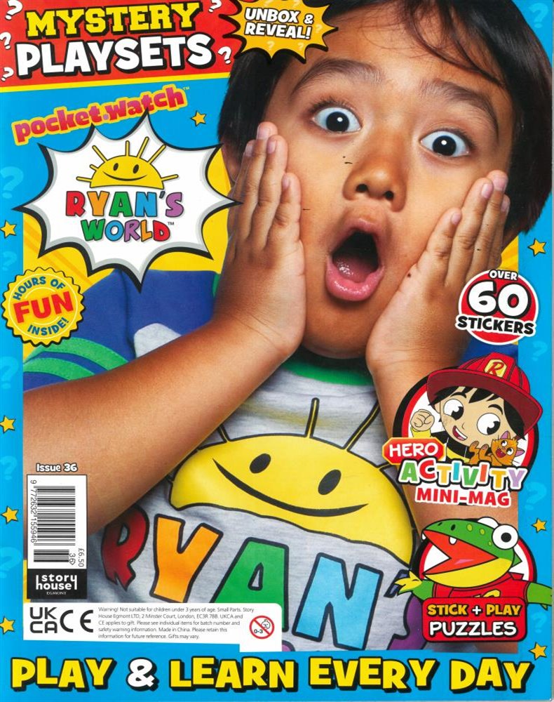 Ryan's World Magazine Issue NO 36