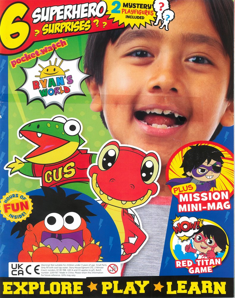 Ryan World Magazine Susbcription