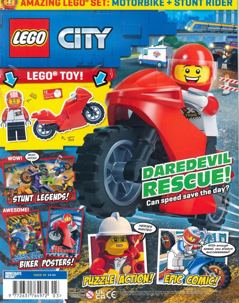 Lego City Magazine Issue NO 49