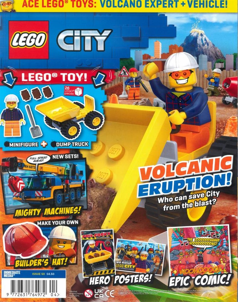 Lego City Magazine Issue NO 50