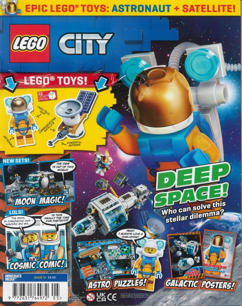 Lego City Magazine Issue NO 51