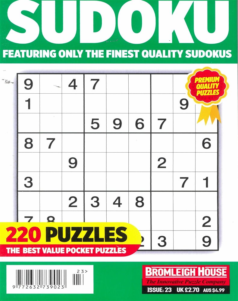 Relax With Sudoku Magazine Issue NO 23