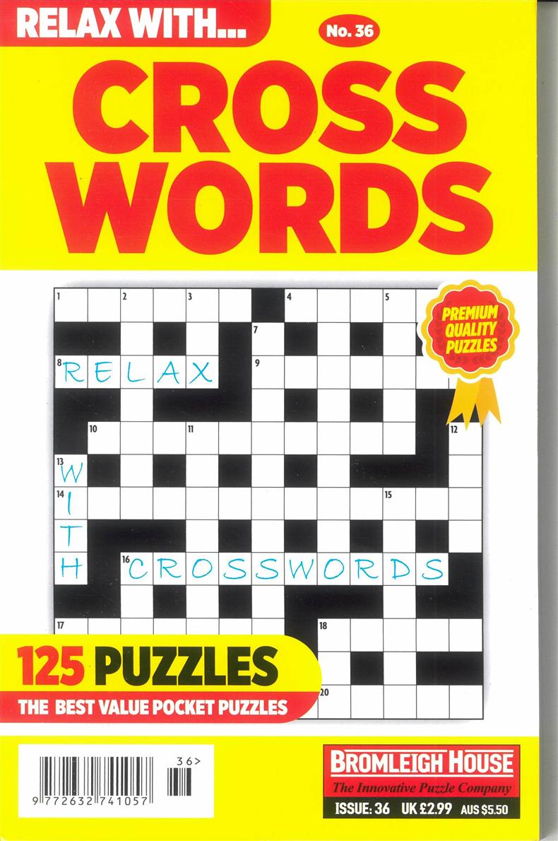 Relax With Crosswords - NO 36