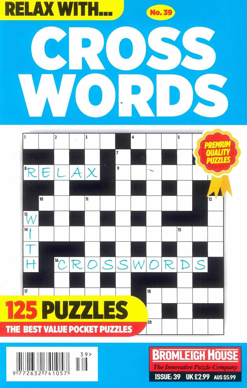 Relax With Crosswords - NO 39
