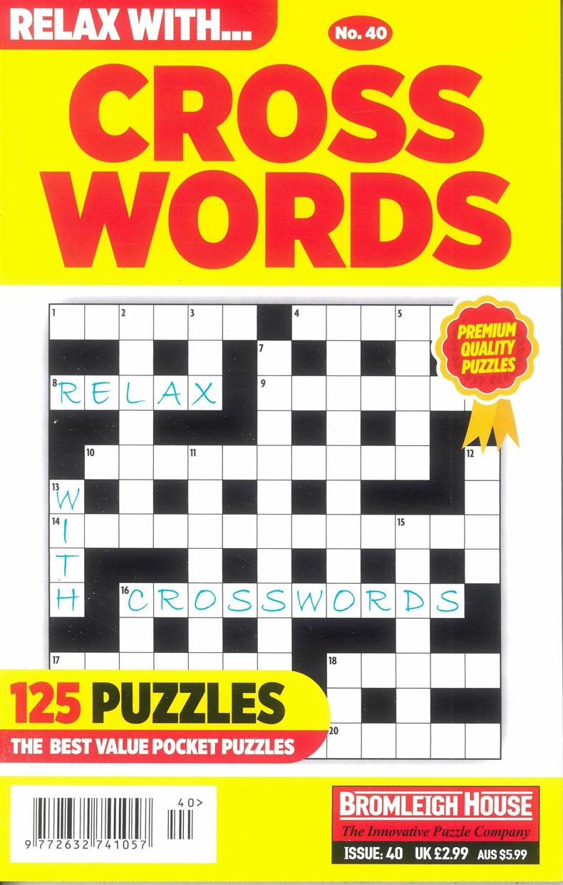 Relax With Crosswords - NO 40