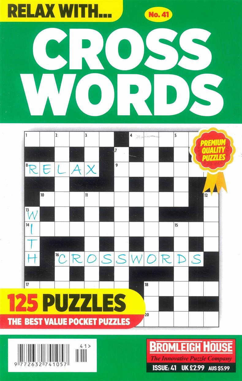 Relax With Crosswords - NO 41
