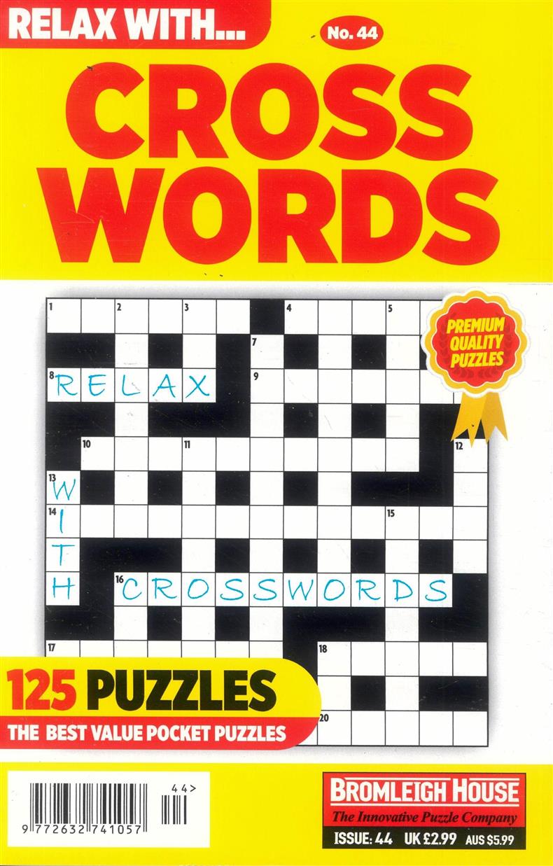 Relax With Crosswords - NO 44