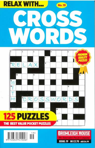 Relax With Crosswords Magazine