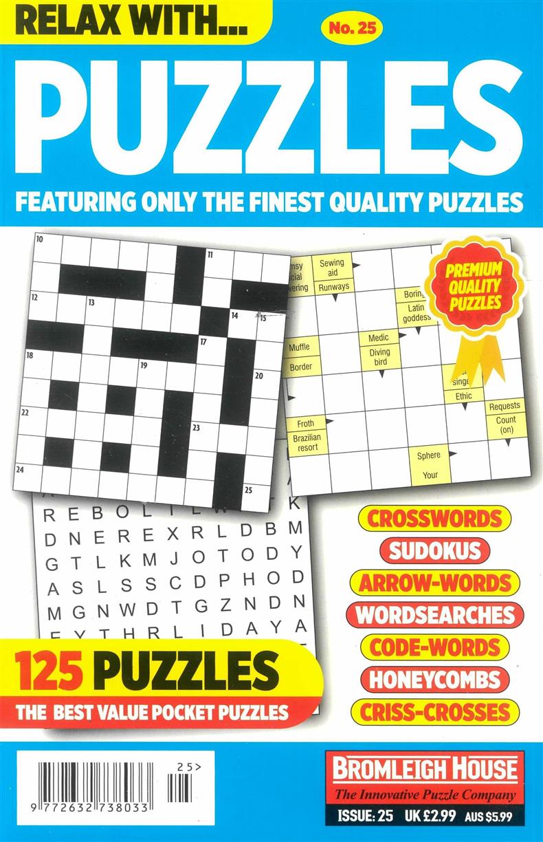 Relax With Puzzles - NO 25